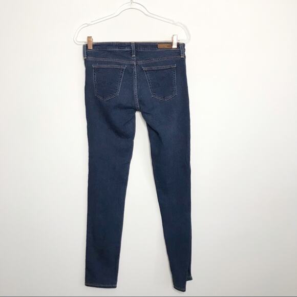 AG Adriano Goldschmied Womens 28 The Legging Super Skinny Delight Dark Wash - Picture 3 of 8